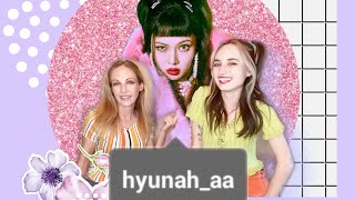 My mom reacts to Hyuna |part 2|