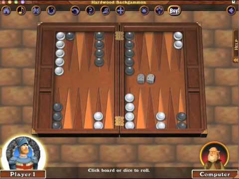 Hardwood Backgammon Trailer