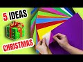 5 Christmas gift ideas/ foam sheet craft ideas