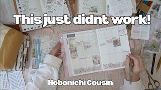 Planner Reality: Why This Hobonichi Cousin Layout Failed