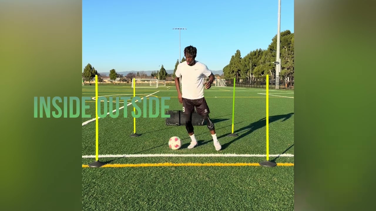 How to improve your footwork with the ball ⚽️ 
