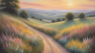 Dreamy Pastel Landscapes: Serene Outdoor Scenes 45 minutes TV Wallpaper screenshot 2