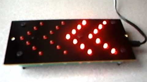 LED Chevron Arrow Velleman KIT MK176