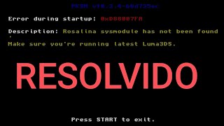 Como resolver o erro do PKSM/Luma3DS no CITRA para Android