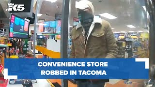 Convenience store robbed in Tacoma