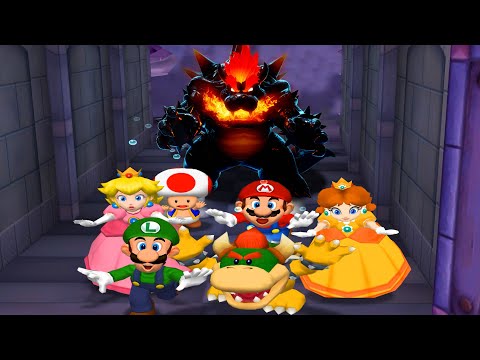 マリオパーティ5 マリオパーティ5】ミニゲーム マリオVsワルイージVsピーチVs