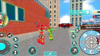 Play Amazing Police Dog Drone Robot Car Game - Top Android Gameplay #2 screenshot 5