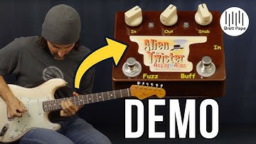 Analog Alien - Alien Twister - Pedal Demo - Fuzz