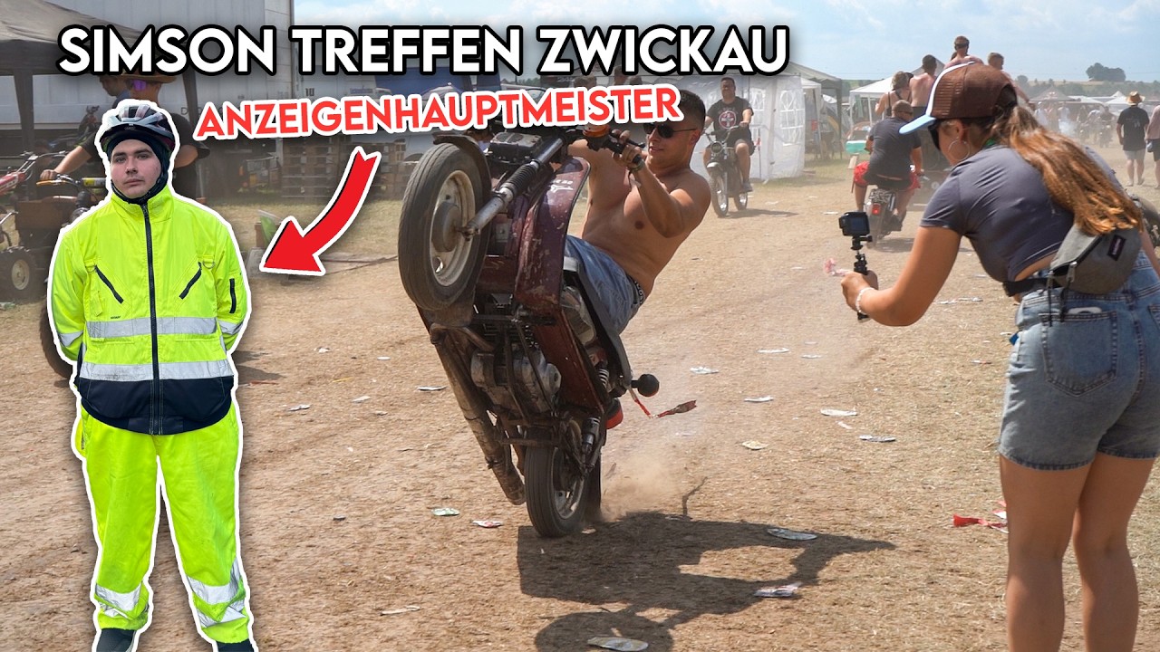 ANZEIGENHAUPTMEISTER auf dem SIMSON TREFFEN ZWICKAU 2024 | mit 