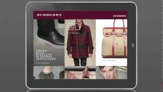 Burberry iAd screenshot 1