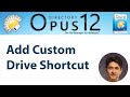 How to Add Custom Drive Shortcut to The Directory Opus File Manager Toolbar