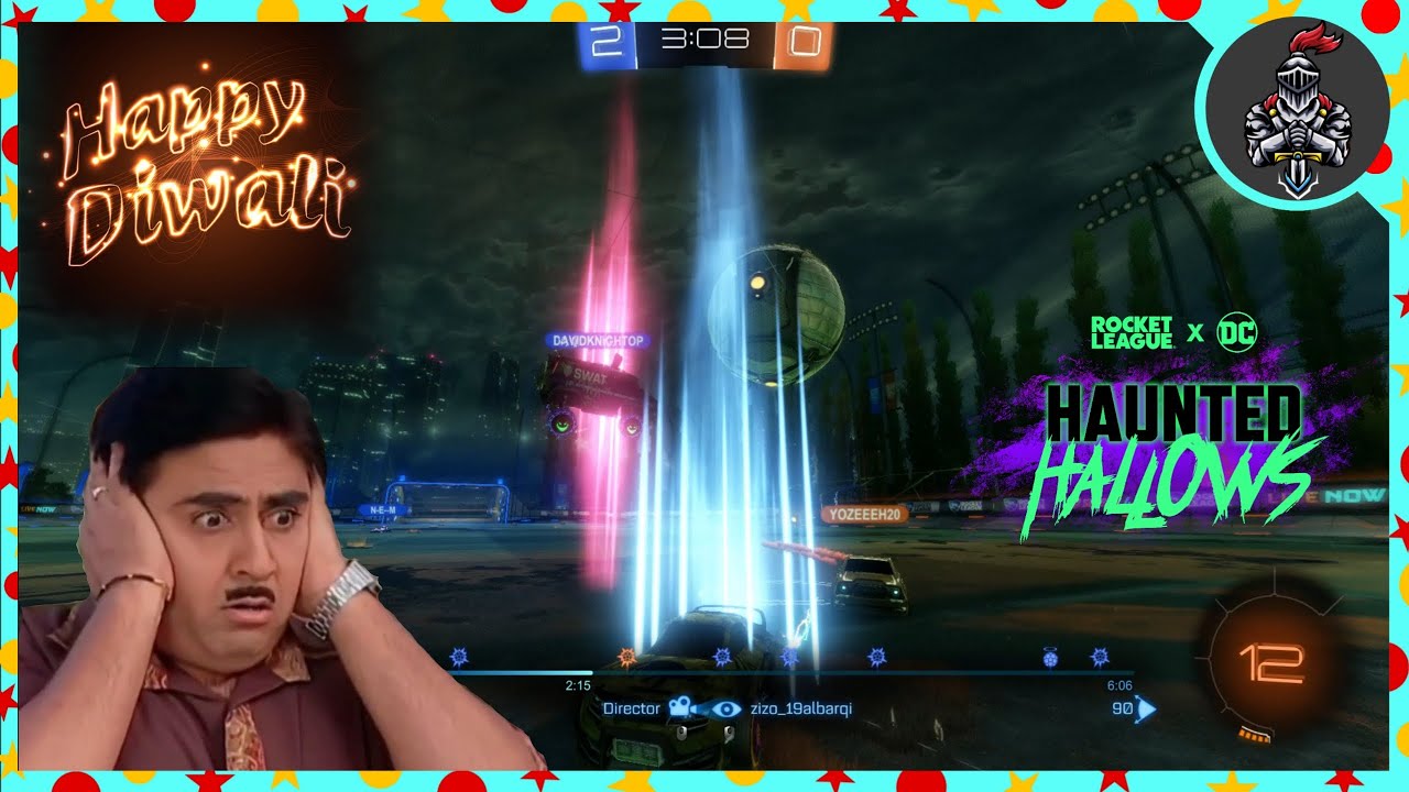 HAPPY DIWALI🎇✨ To All Of You | ft. JETHALAL😅 Wishes You | Rocket League