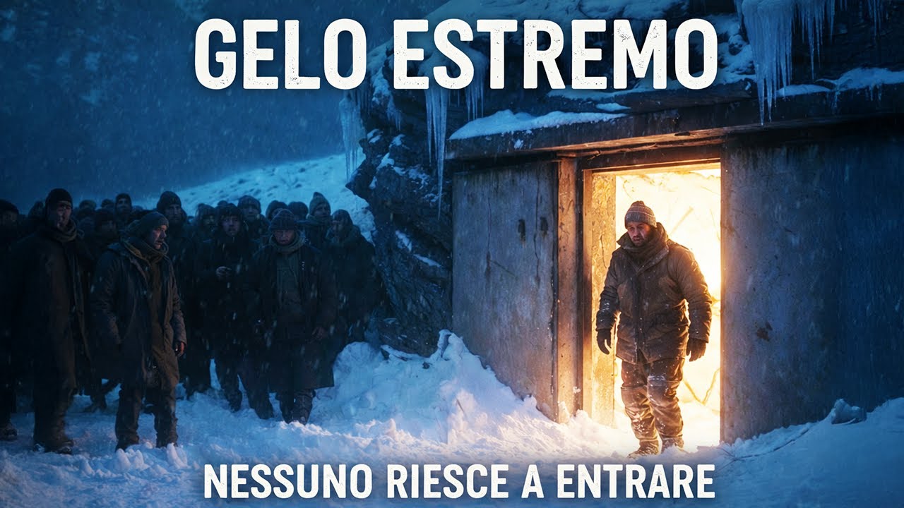 Ridevano del Rifugio Sotterraneo che Aveva Costruito Finché il Gelo Estremo non è Riuscito a Entrare