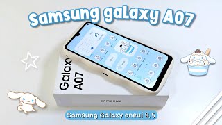 customize my samsung galaxy a07 with me 🦋✨️ one ui 8.5 🩵 blue theme screenshot 4