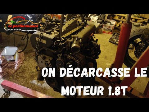 18 turbo dmontage complet du moteur partie 1