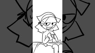 Not folding laundry is a virtue 😭 #animation