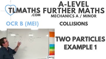 OCR MEI Mechanics Minor E: Collisions: 03 Two Particles Example 1
