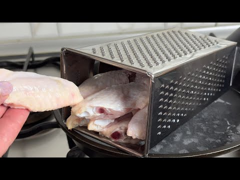Das ist das ganze Trick für die Zubereitung der leckersten Chicken Wings! Sie zergehen im Mund!