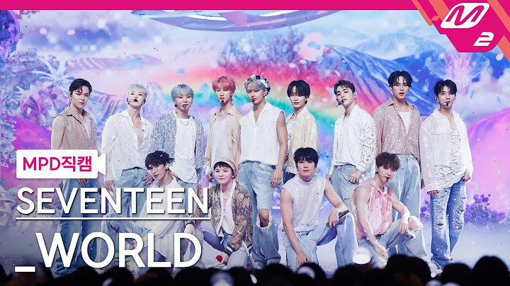 [MPD직캠] 세븐틴 직캠 8K '_WORLD' (SEVENTEEN FanCam) | @MCOUNTDOWN_2022.7.21