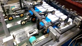Haskins(KLUGE) Pocket Folder Gluer,Trans Table 2, Finale Fold. Bump 90