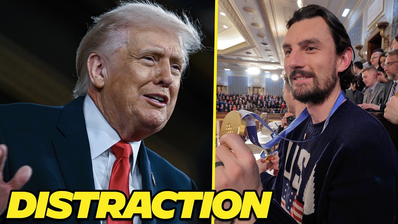 Trump Hijacked the Olympic Gold Hockey Team for a SOTU PR Stunt