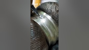 Silver Band Ring with Flush Setting 💍 | Stone Setting Tips (Part 5) #stonesetting #shorts