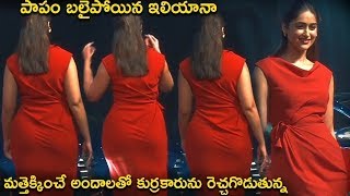 Ileana Dcruz Slit Fashionalbe Dress Body Show In Tight Gown Ileana Dcruz Catwalk