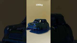 Oddly Satisfying Blob Animation #satisfying #3danimation #blender #shorts #animation