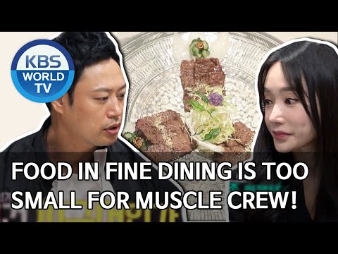 Food in fine <strong>dining</strong> is too small <strong>for</strong> Muscle Crew! [Boss in the Mirror/ENG/2020.07.23]