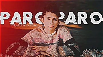 NEJ- PARO PARO X ZENDAYA | ZENDAYA EDIT STATUS #zendaya #mj #viral #edit