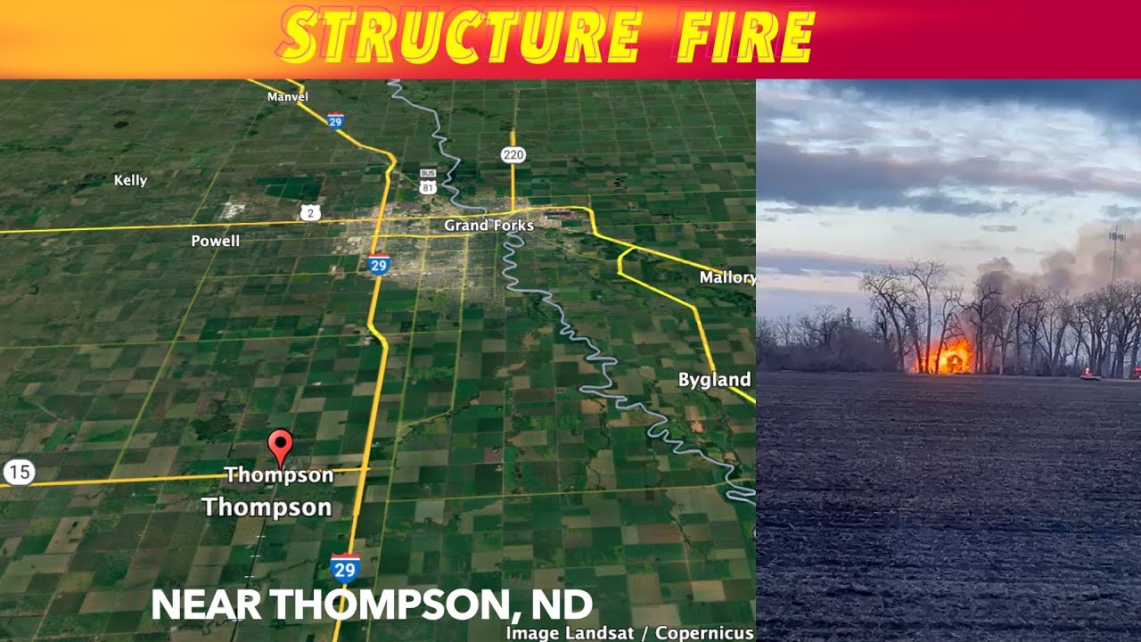 Structure Fire In Northern Valley Tuesday Night - YouTube