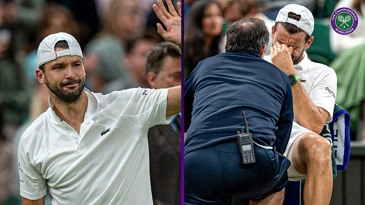 HEARTBREAKING Moment 💔 | Centre Court's incredible reception to Grigor Dimitrov | Wimbledon 2025