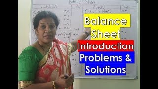 Balance Sheet Introduction - Problems & Solutions screenshot 4