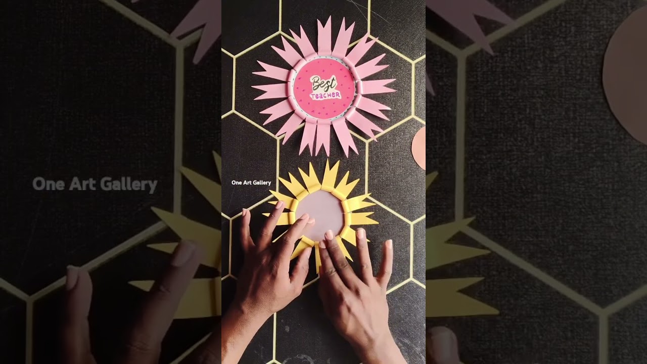 Best Teacher Badge Step by Step 