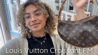 ❤️REVIEW - Louis Vuitton Croissant MM (Part 1) 