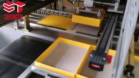 ST9545A Automatic book style box assembly machine