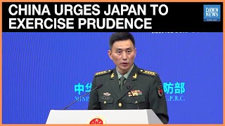 China Urges Japan to Exercise Prudence in Military Security: Defense Ministry | Dawn News English