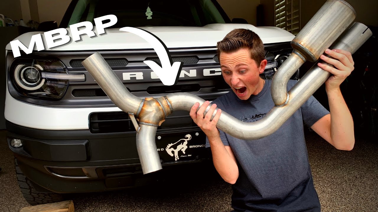 WORLDS FIRST STRAIGHT PIPED BRONCO SPORT (1.5 Liter: V3) MUFFLER MOD: Review!!!!!