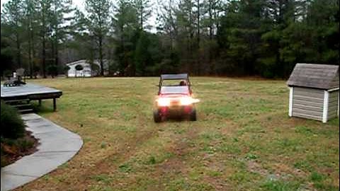RZR 170 Christmas morning first ride