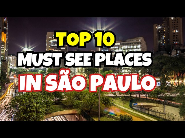 Travel vlog - Must-See Destinations in São Paulo Brazil – Hidden Gems Revealed!