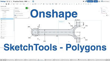 Onshape - One Minute Lesson - Sketching Polygons