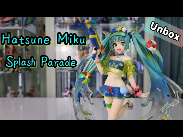 Unbox : Hatsune Miku Splash Parade SPM Figure | RPGz Channel - YouTube