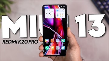 First MIUI 13 Ported ROM for Xiaomi Redmi K20 Pro - How to Install !!