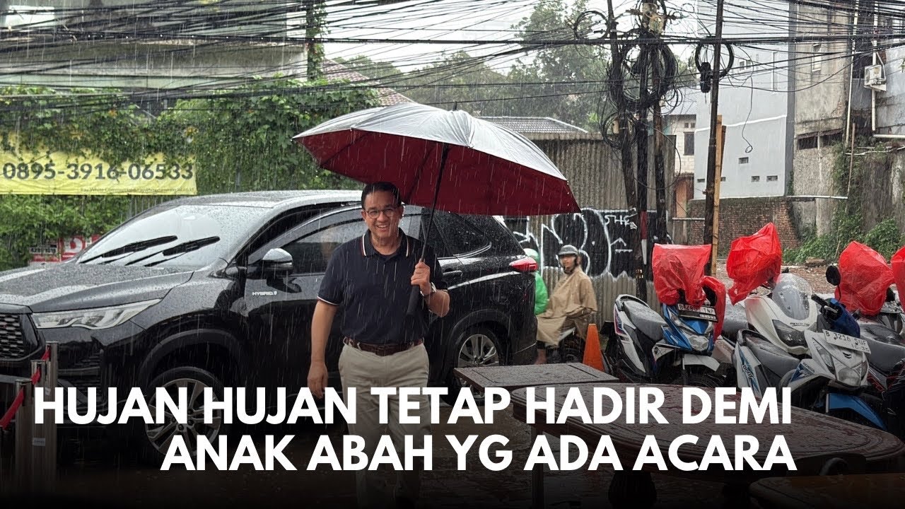 DETIK-DETIK HUJAN TURUN ANIES BASWEAN TETAP HADIR