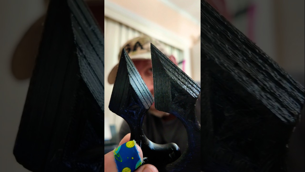 3D Printed Push Dagger Knife