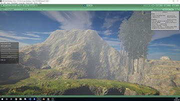 First Look at Landscape Auto Material Demo Scene