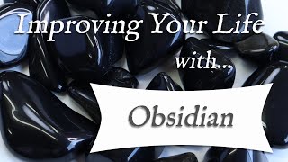 OBSIDIAN💎 TOP 4 Crystal Wisdom Benefits of Obsidian Crystal! | Stone of Severance & Protection