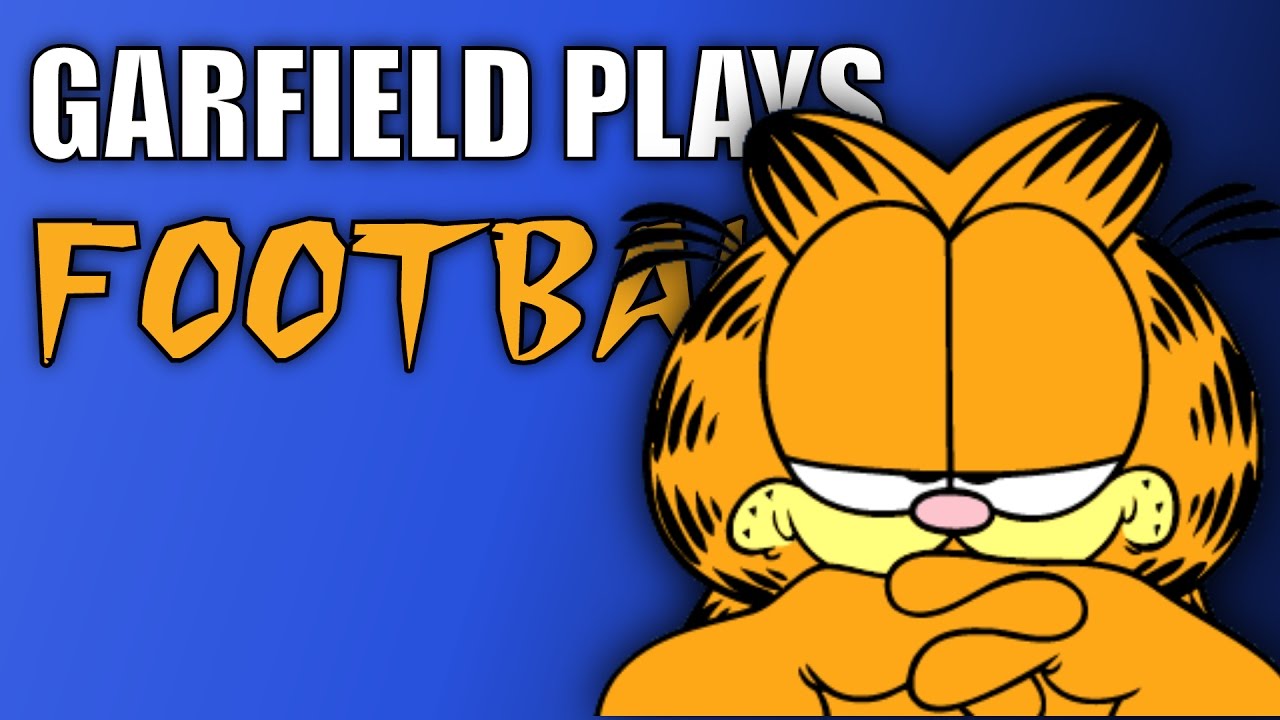 GARFIELD PLAYS FOOTBALL!? Flash Games (1) YouTube