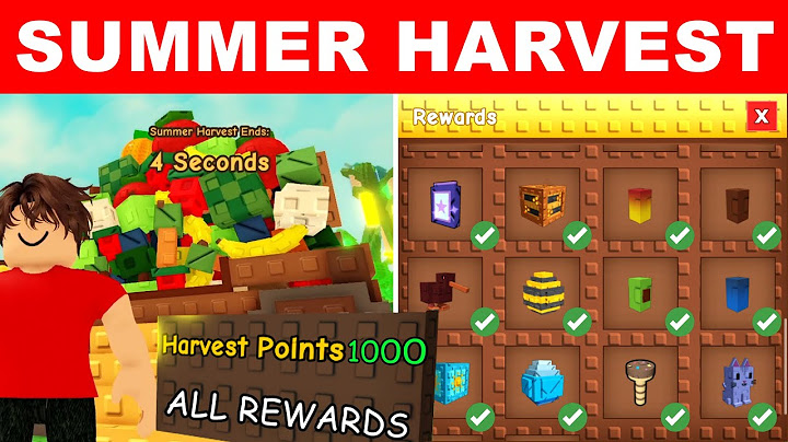 SUMMER HARVEST Grow a Garden FULL GUIDE All REWARDS Roblox