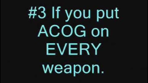 5 ways to tell if your a Noob in Call of Duty 4